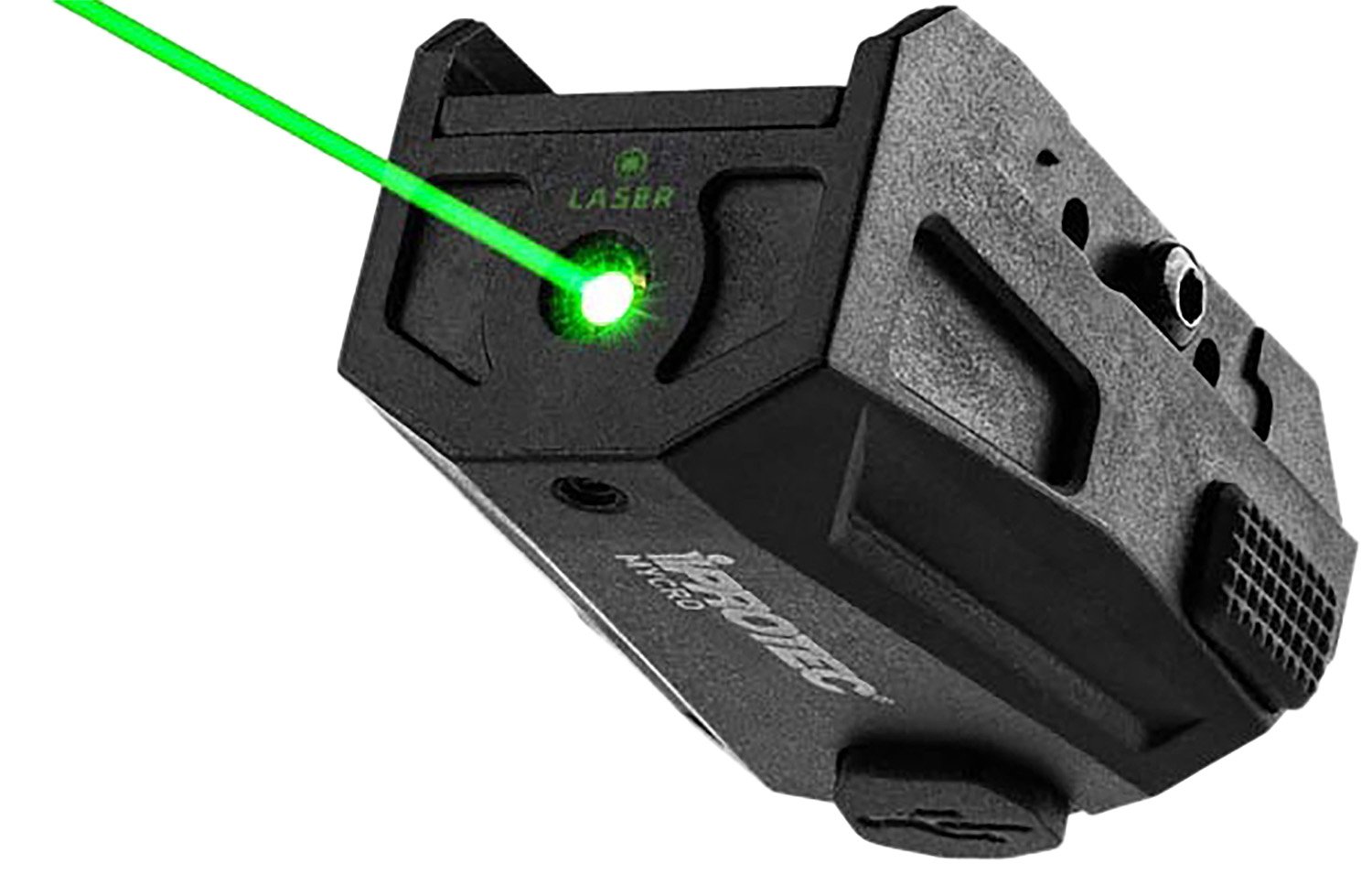 Alliance IPRLSR0002 Mycro Rail Mount Green Laser Matte Black 0.80 oz - IPROTEC