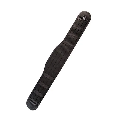 High Speed Gear Laser Sure Grip Slotted Padded Belt 33LB03BK