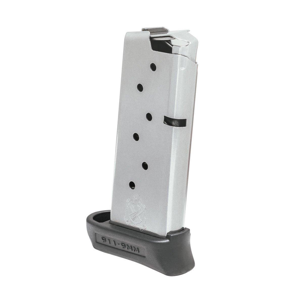 Springfield Armory 911 9MM 7 Round Stainless Steel Magazine PG6907 - Springfield Armory - 9MM