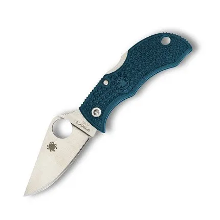 Spyderco MFPK390 Manbug SL/PL Blue Lightweight Knife K390 Steel