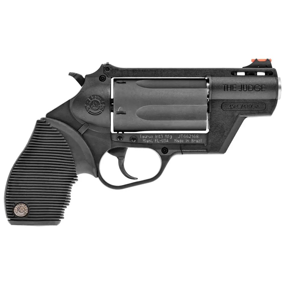 Taurus Judge Public Defender M4510 .45 Colt/.410ga 2.5in Black 5rd DA/SA - Taurus International Manufacturing, Inc. - 410 Bore | 45 Colt
