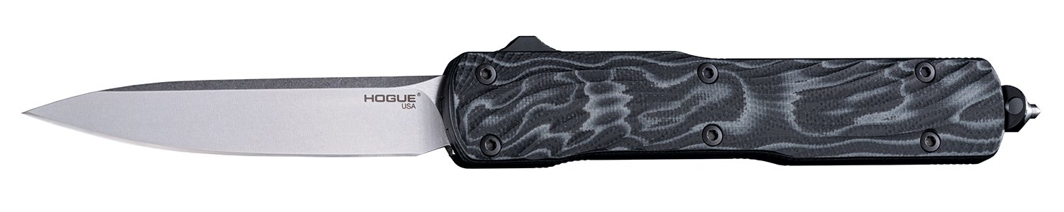 Hogue 34879 Counterstrike 3.35" OTF Black G10 20CV Drop Point Blade - Hogue