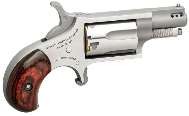 North American Arms NAA-22LR-P Mini-Revolver 22 LR 1 1/8" Stainless - NAA - 22 LR for sale at Dahlonega Armory