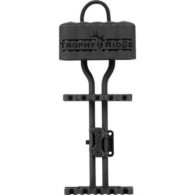 Trophy Ridge AQ550B Convoy Quiver Black 5-Arrow Soft Touch Hood