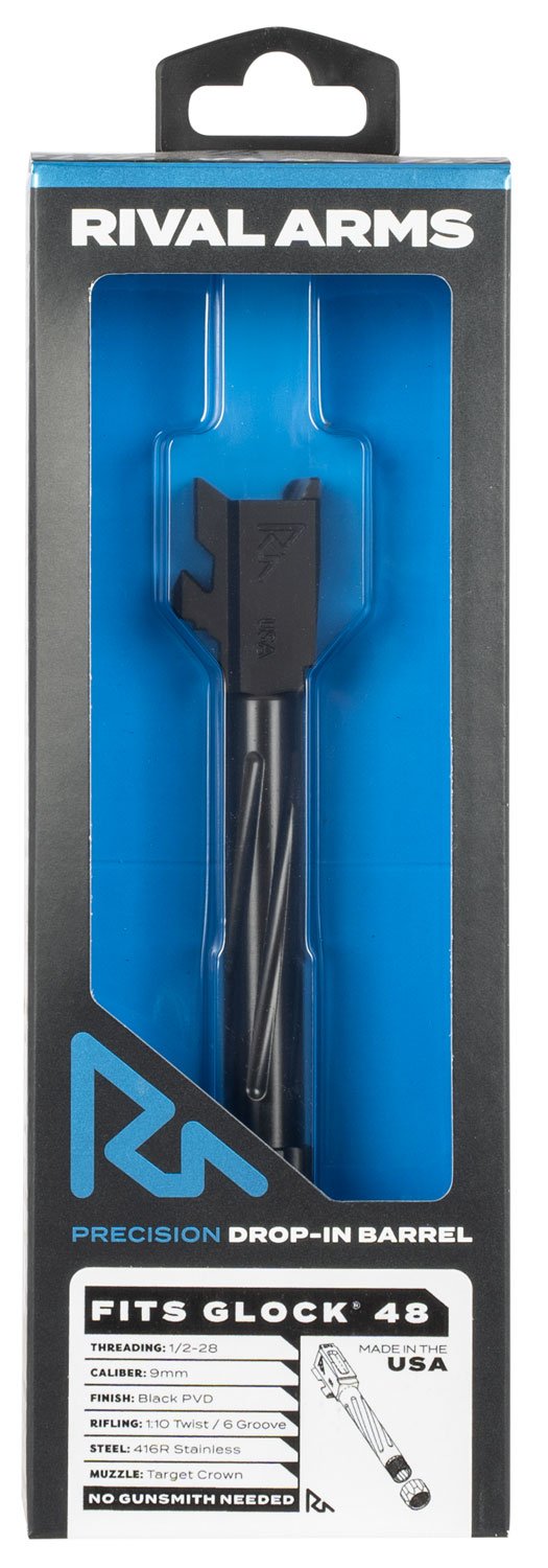 Buy Rival Arms RA20G802A 9mm Barrel 4.17" Black PVD for Glock 48 online