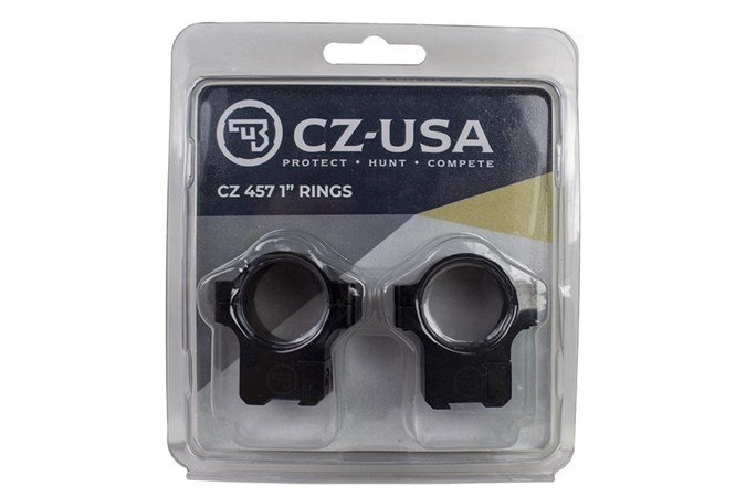 CZ-USA CZ 457 Aluminum Rings 1.0 In Height 11mm Dovetail - CZ-USA - 1"