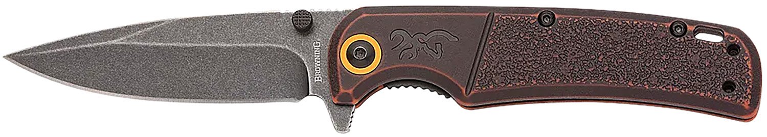 Browning 003220581 Knife BM Slim Wash Orange/Black - Browning