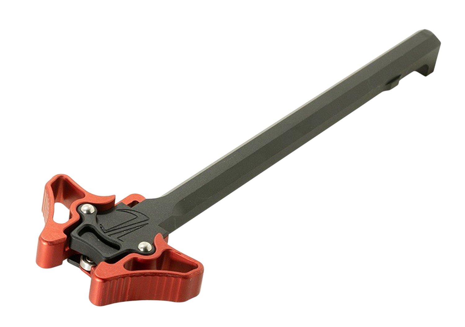 Timber Creek EMAMBICHR Enforcer Mini Ambidextrous Charging Handle Red - Timber Creek