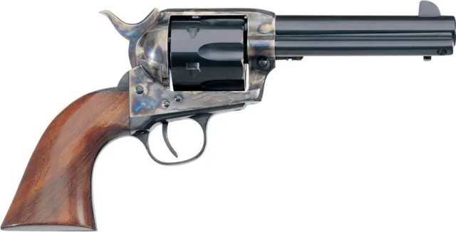 Buy Taylor's & Co 1873 Cattleman SAO Revolver 357 Mag 4.75" Barrel 6 Rounds Walnut Grip Blued online