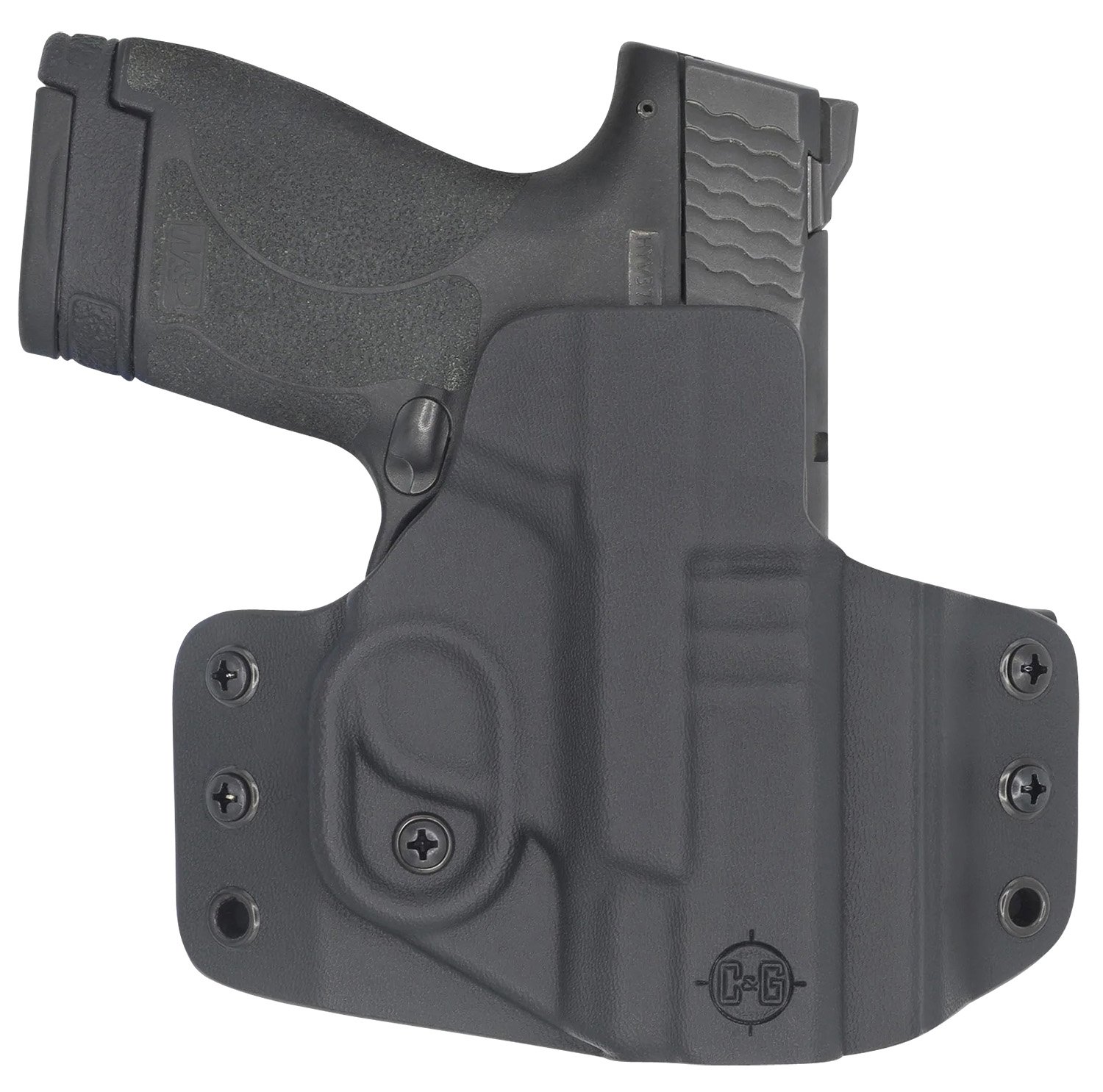 Buy C&G Holsters 0524-100 Covert OWB Kydex Black for S&W M&P Shield 9/40 online