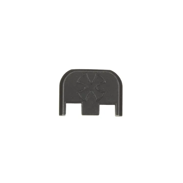 Buy Noveske 05002706 End Plate, DLC Finish, Black, Cross Logo, Glock 17/19 online