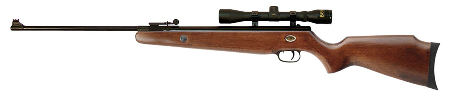Beeman Teton .177 Break Barrel Air Rifle Hardwood/Steel 44.5" - Bee Stinger - 177 CALIBER