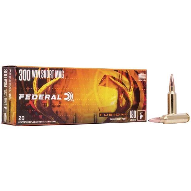 Buy Federal F300WSMFS2 Fusion Hunting 300 WSM 180 gr Soft Point Ammo 20/10 online