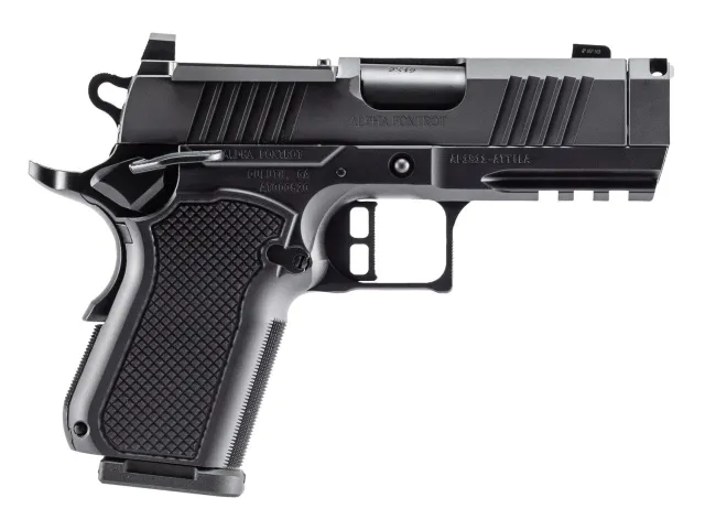 Alpha Foxtrot AF1911 Attila 9mm 3.5" 15-Round DLC Black