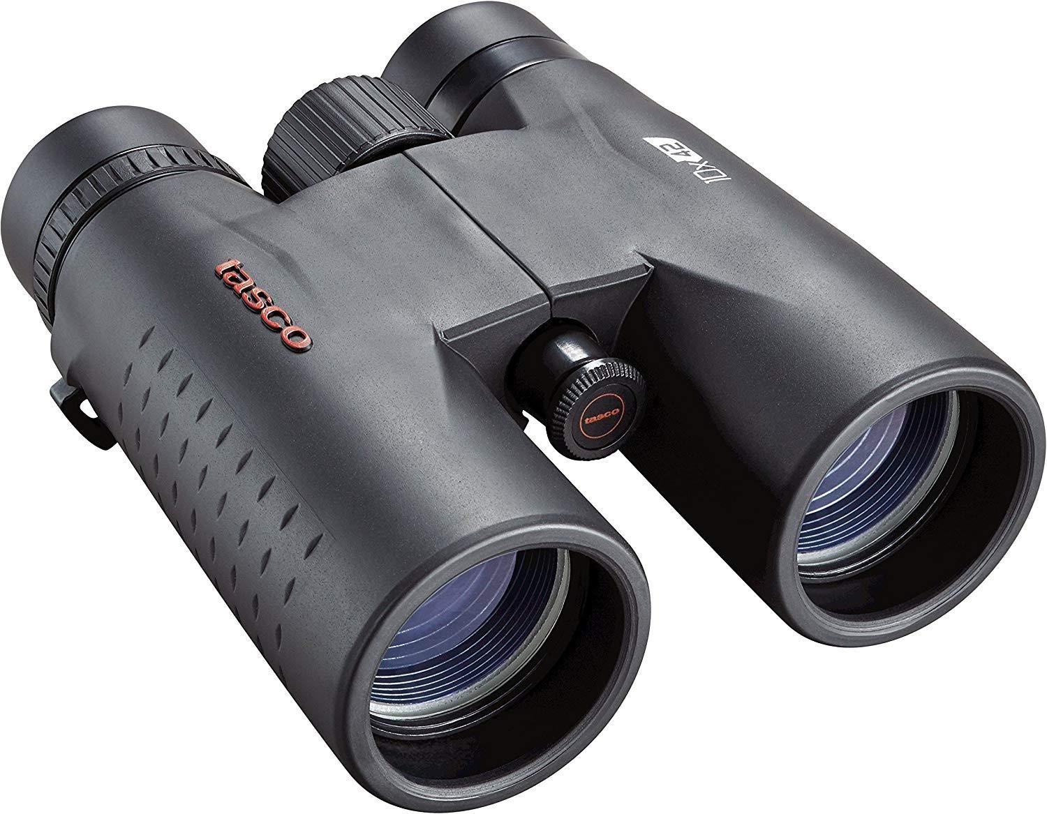 Tasco 10x42 Compact Binoculars Roof Prism Rubber Coated - Tasco
