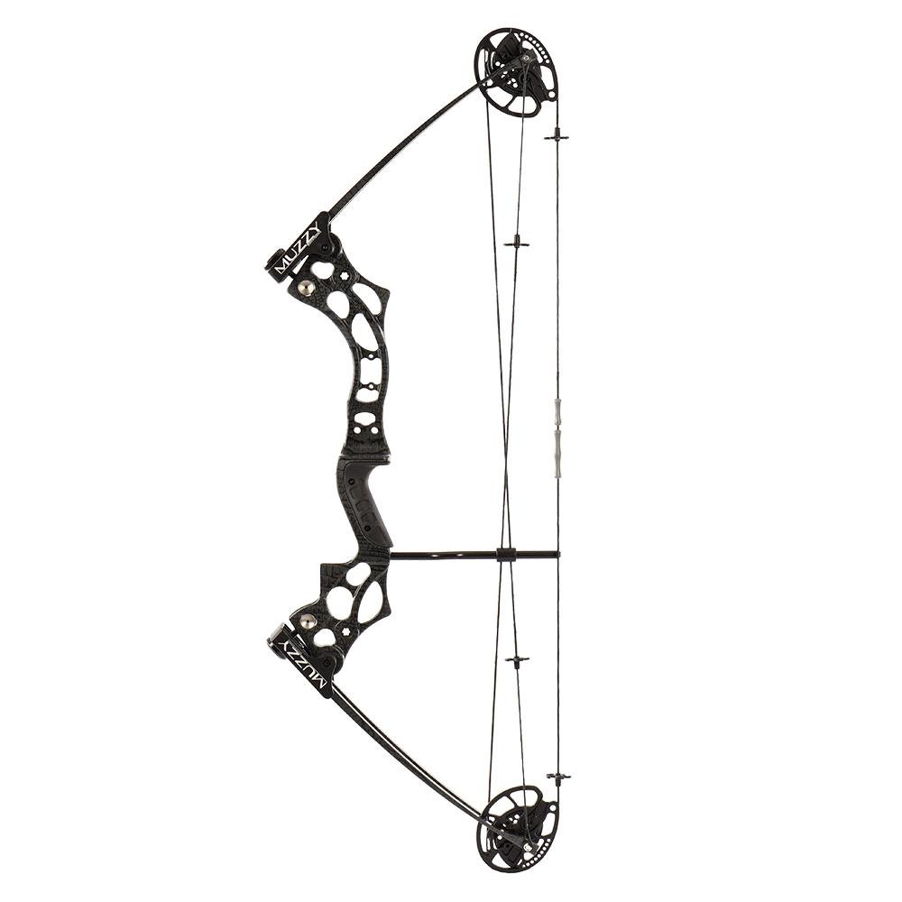 Buy Muzzy V2 Bowfishing Bow, Black, 40cm Length, 5.65oz Weight, 13in Width, New, Adjustable Compound System, LH online