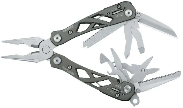 GERBER 22-01471 Suspension Multi-Plier 12-Tool 6.00" Nylon Sheath - GERBER