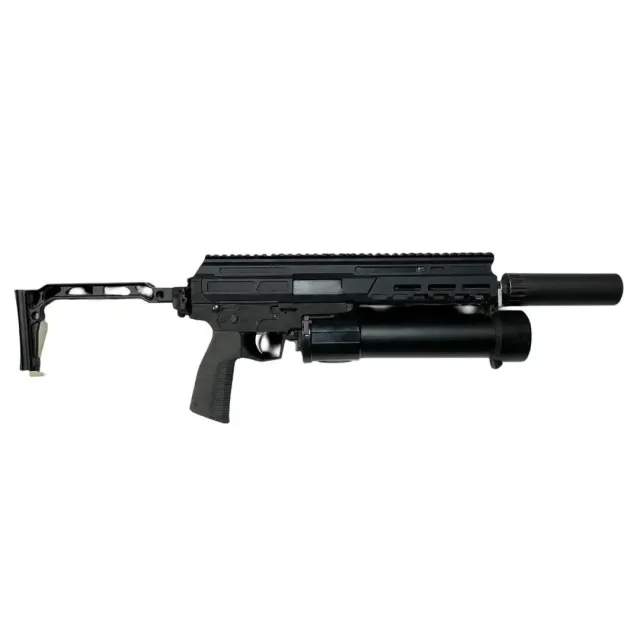 MATADOR ARMS MAT9 HGA 9MM 8IN BBL BLACK 55RD BIZON MAG REAR 1913 PIC RAIL FOLD A3 IND BRACE