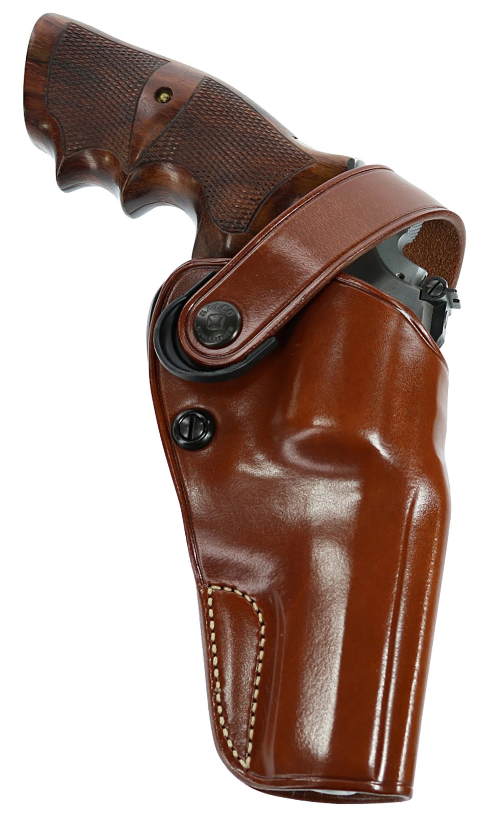 Buy Galco DAO106 Tan Leather Belt Holster for S&W L Frame 6" Right Hand online