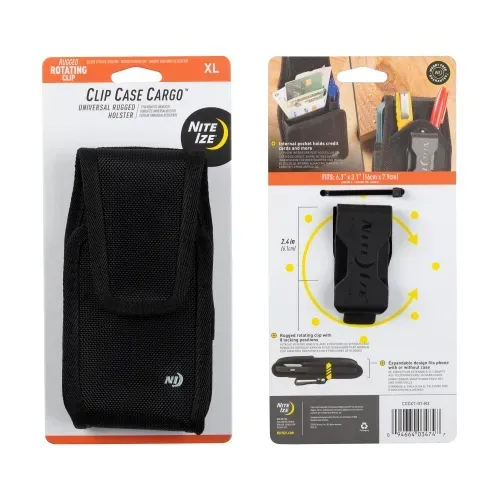 Nite-Ize Clip Case Cargo Universal Rugged Holster System - Nite-Ize