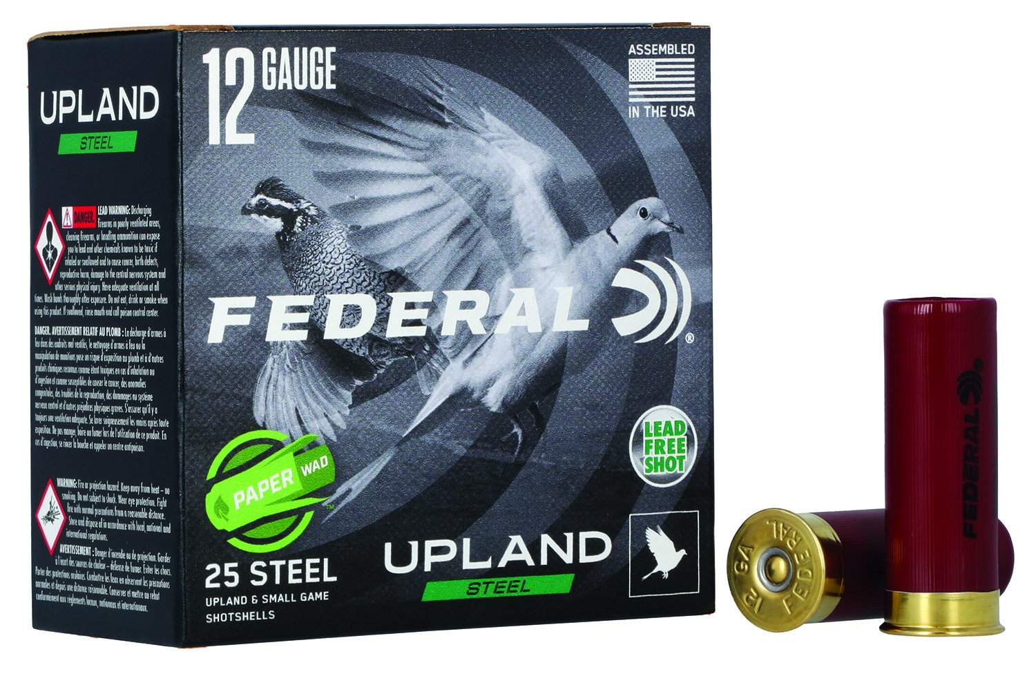 Buy Federal Premium Upland Field & Range Paper Wad 12 Gauge USH122W75 online