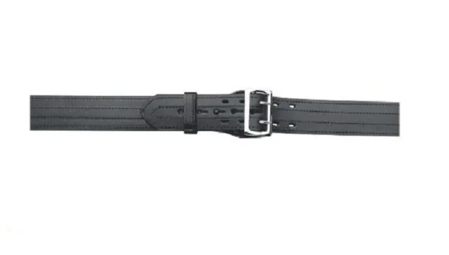 Gould & Goodrich Fully Lined Leather Duty Belt Brown 32 - Gould & Goodrich