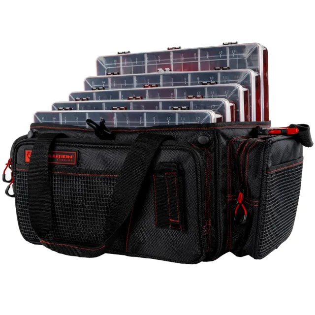 Evolution Outdoor H37010-EV Drift Tackle Bag Red 3700 Series