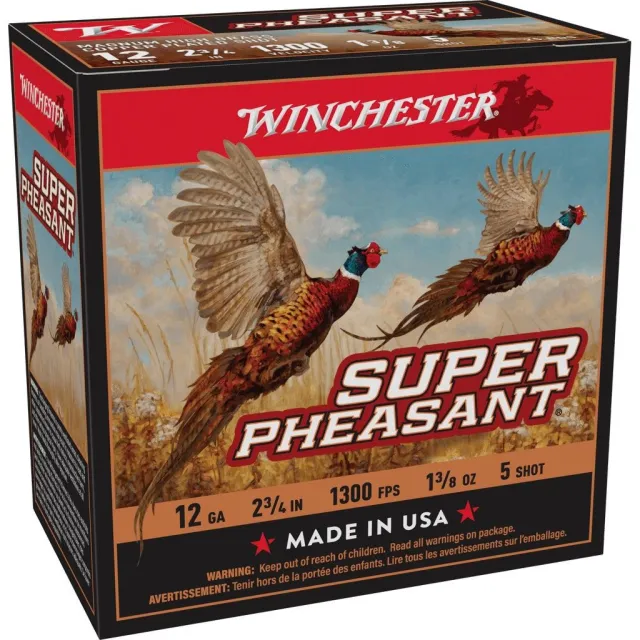 Winchester Ammo X12PH5 Super Pheasant Magnum High 12Gauge 2.75" 1... - Winchester - 12 Gauge