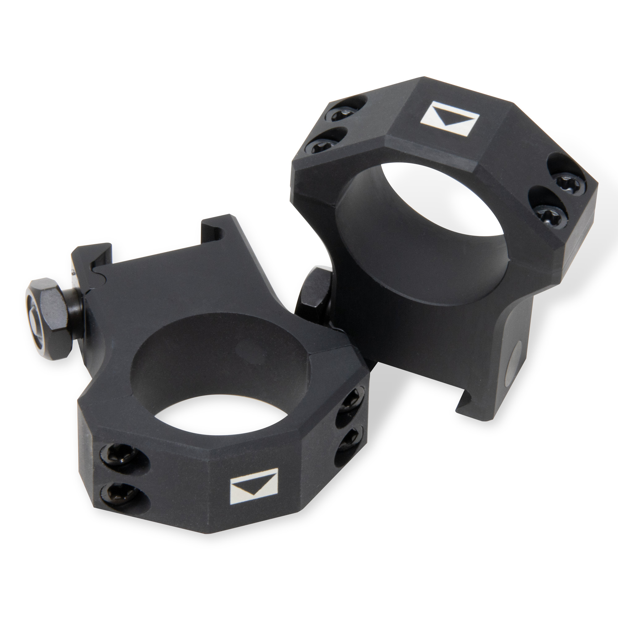 Steiner T Series Scope Rings 34mm Low Black Fits Picatinny 5964 - Steiner Optics