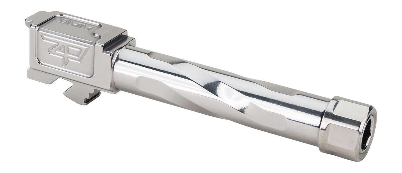 Zaffiri G19 Threaded Barrel 9mm Stainless Premium - ZAFFIRI