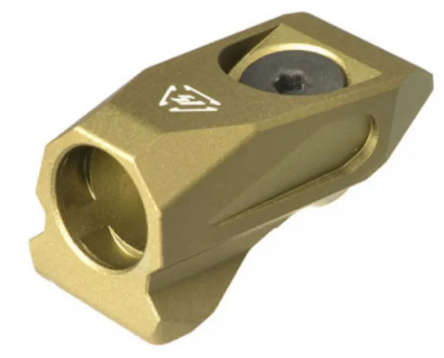 Strike Industries SI-LINK-AQD-FDE Angled QD Mount FDE Aluminum 30° KeyMod M-Lok - Strike Industries