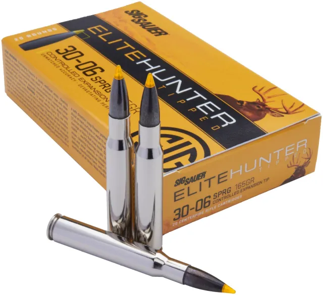 Buy Sig Sauer Elite Hunter Tipped 30-06 Springfield 165 gr 2950 fps CET 20 Bx online