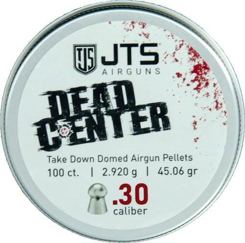 JTS JAC128 Dead Center .30 Domed Pellets 45.06gr 100ct - JTS - .30