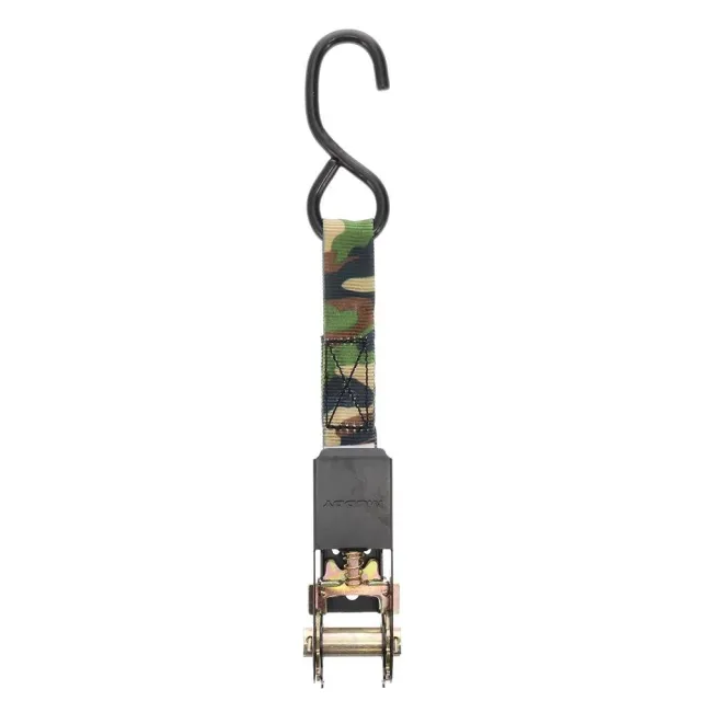 GSM Outdoors Muddy Ratchet Straps 1 In x 8 Ft Camo 4/ct - GSM Outdoors