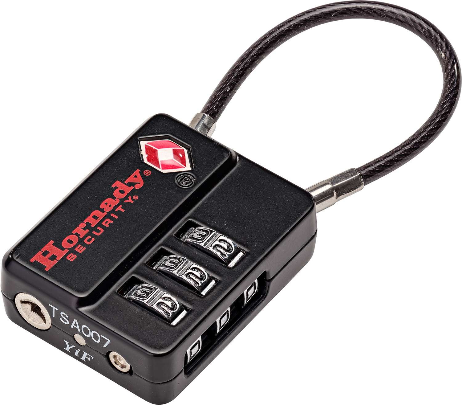 Buy Hornady Flex Micro TSA Cable Lock 3-Dial Combination Black online