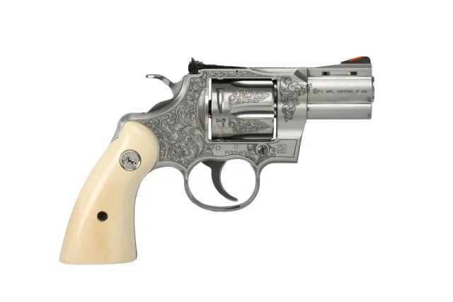 Colt PYTHON-SP2WTS-TGW-H Python 357 Magnum | 38 Special 2.5" Stainless Steel Revolver