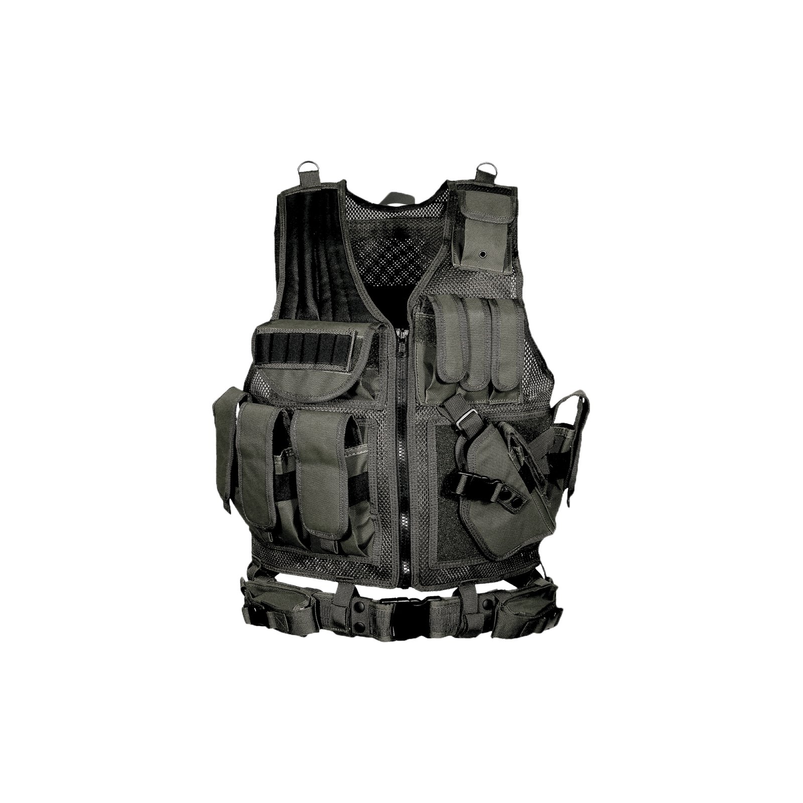 Buy Leapers UTG 547 Law Enforcement Tactical Vest Black PVC-V547BT online