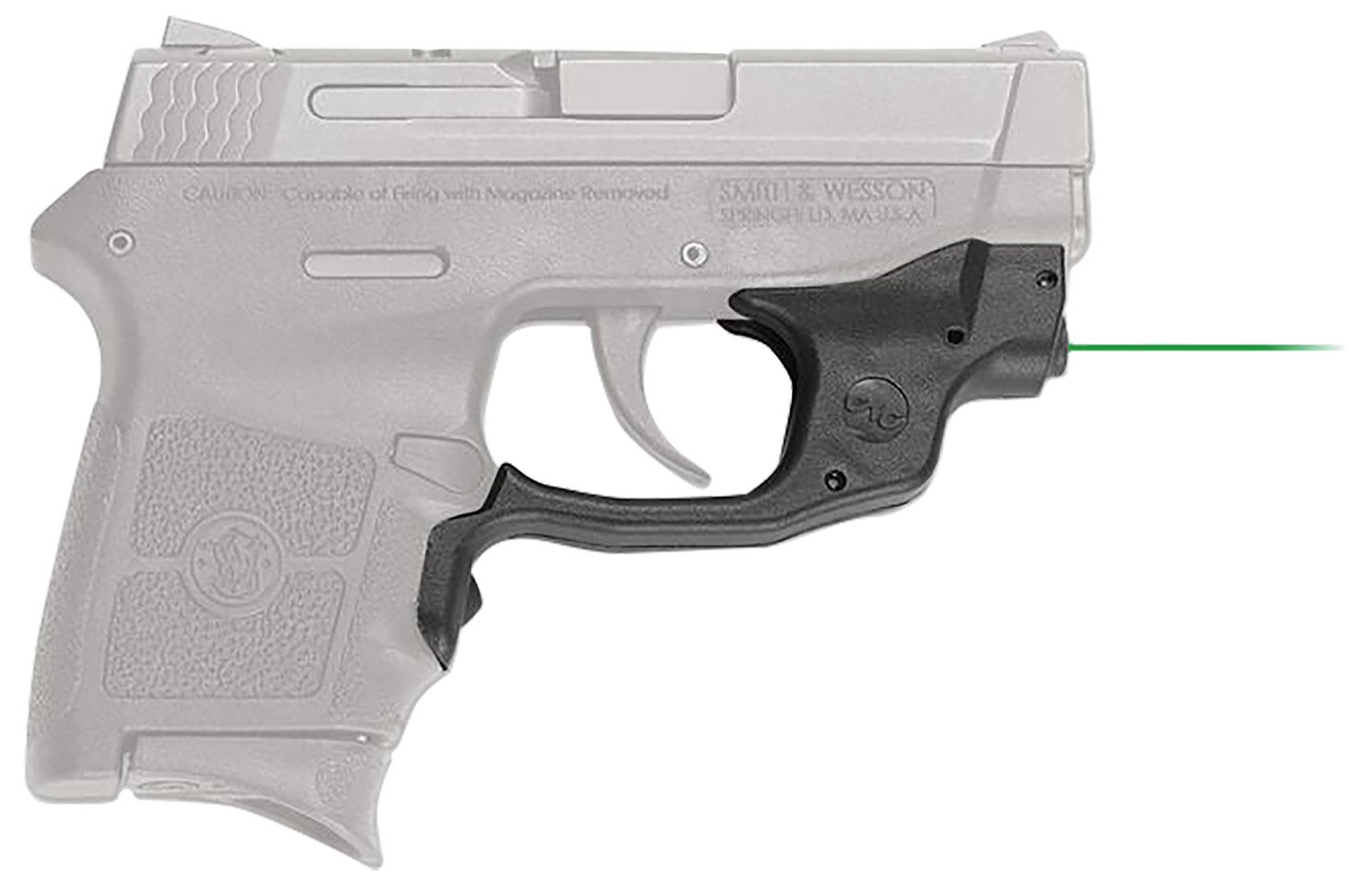Crimson Trace 01-4390-1 LG-454G Green Laserguard for S&W M&P Bodyguard .380 - Crimson Trace - 0.50" AT 50 FT