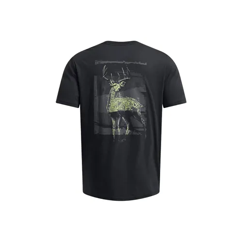 Under Armour Men's Schematic White Tail Short Sleeve Tee SM