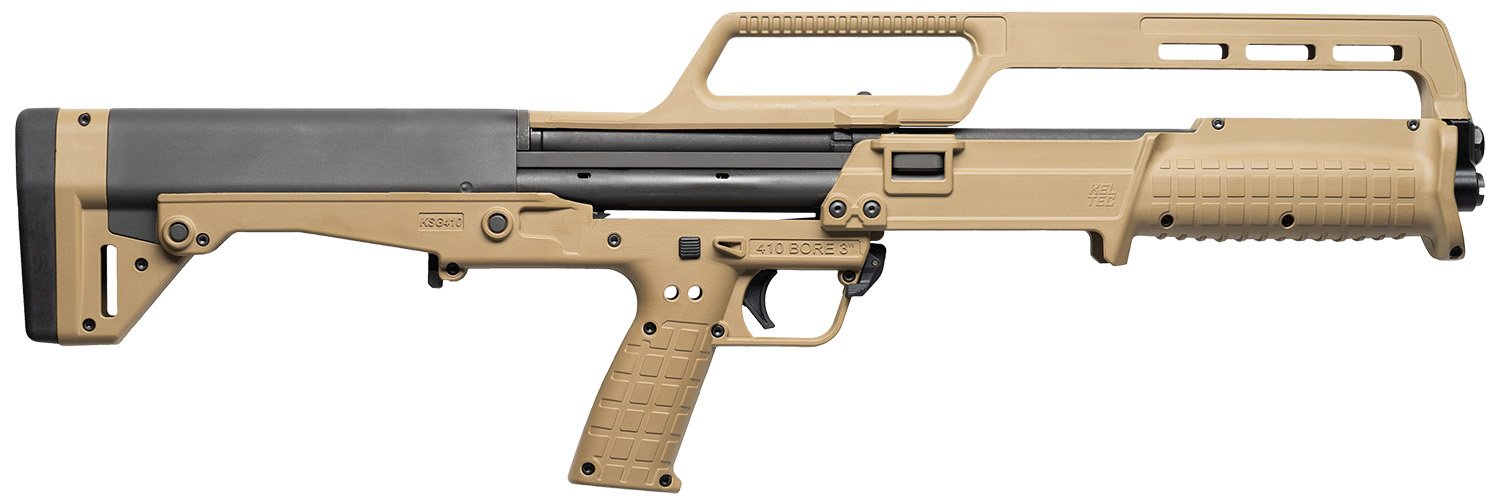 Buy Kel-Tec KSG410TAN Shotgun 18.5" Barrel 10+1 Synthetic Tan online