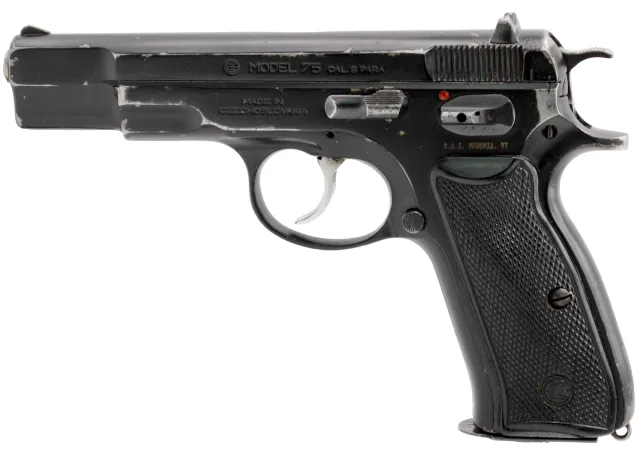 CENT CZ 75 9MM PARA BLK GOOD - Century Arms