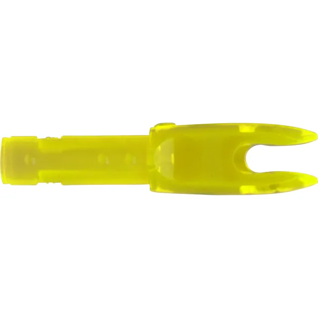 Easton 4mm G Nocks Yellow Small Groove 12 pk. - Easton