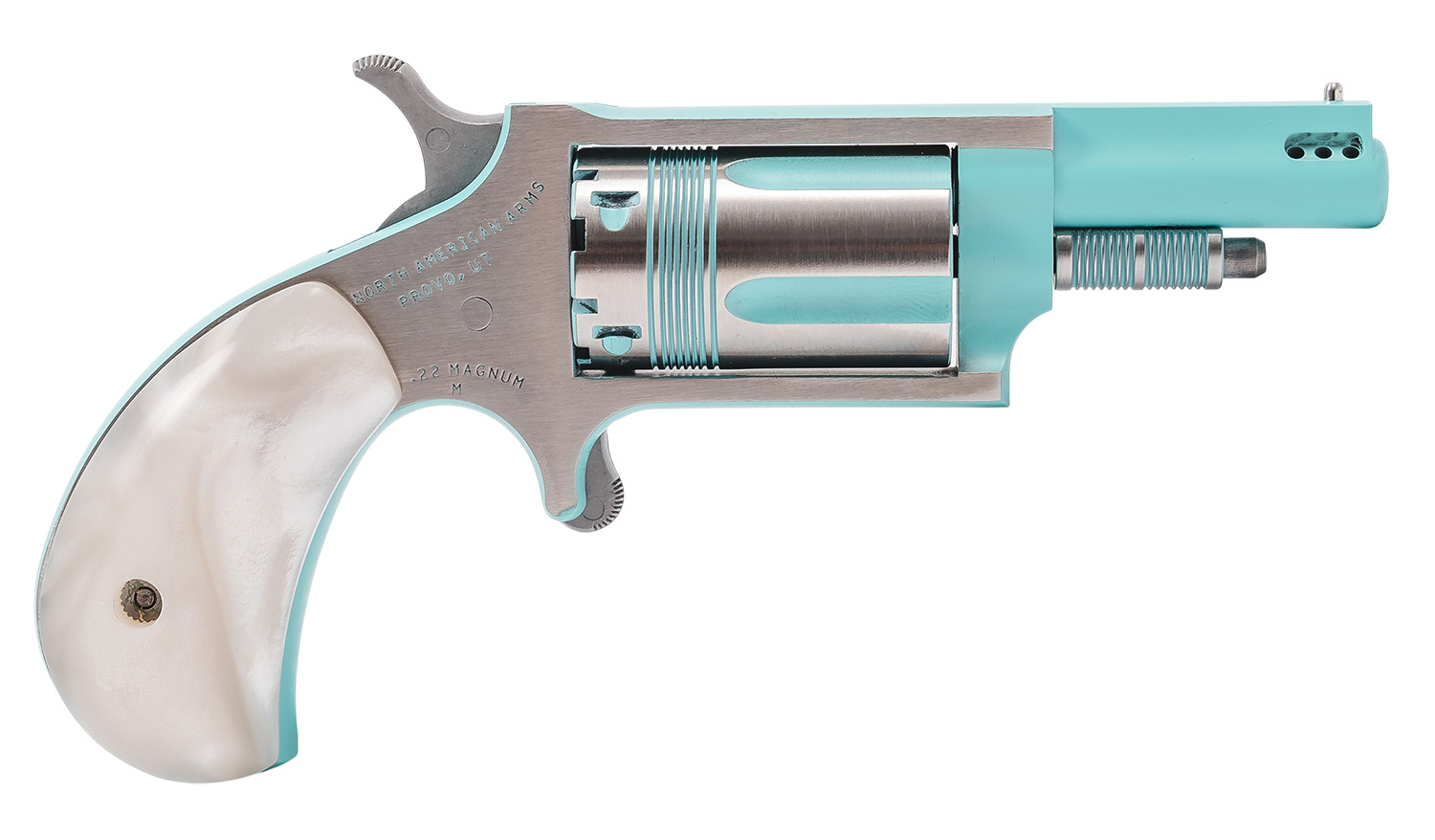 Buy NAA 22M PB 22 Mag 5Rd Compact Revolver Iris Finish online