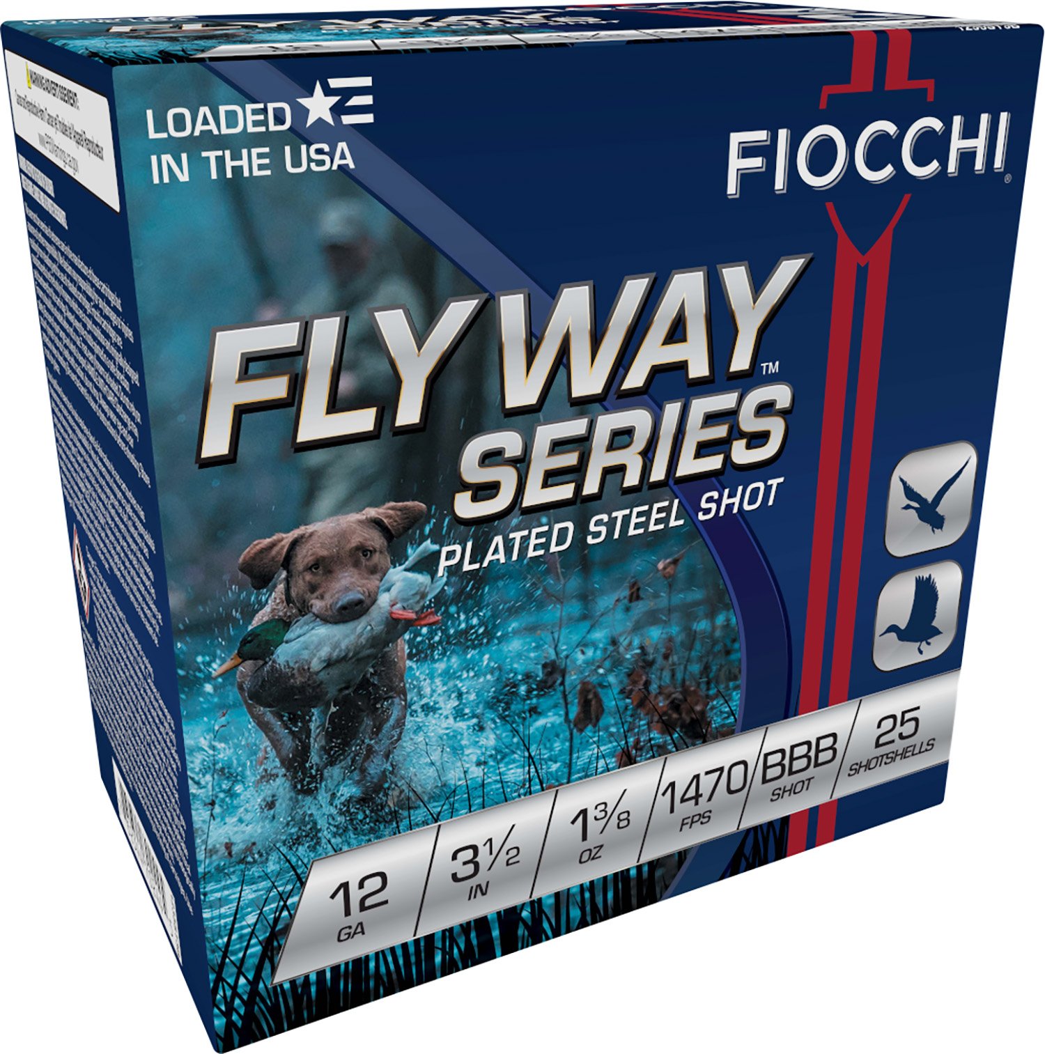 Fiocchi Speed Steel 12ga 3.5" BBB 1 3/8oz 25 Rounds - Fiocchi - 12 Gauge