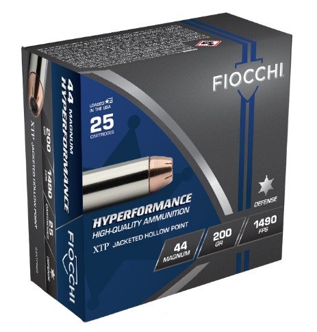 Buy Fiocchi 44XTPB25 Hyperformance 44 Rem Mag 200gr XTP JHP 25 Rounds online