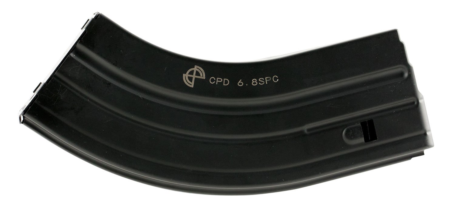 DuraMag 2868041207CPD AR-15 28rd 6.8 SPC/.22 Nosler Mag Black SS - DURAMAG - 28RD