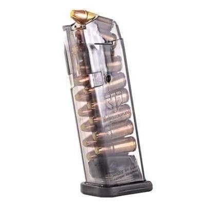 ETS OMGGLK19 Omega 15rd 9mm Magazine Glock 19 Gen1-5 Translucent Smoke - Elite Tactical Systems - 15RD