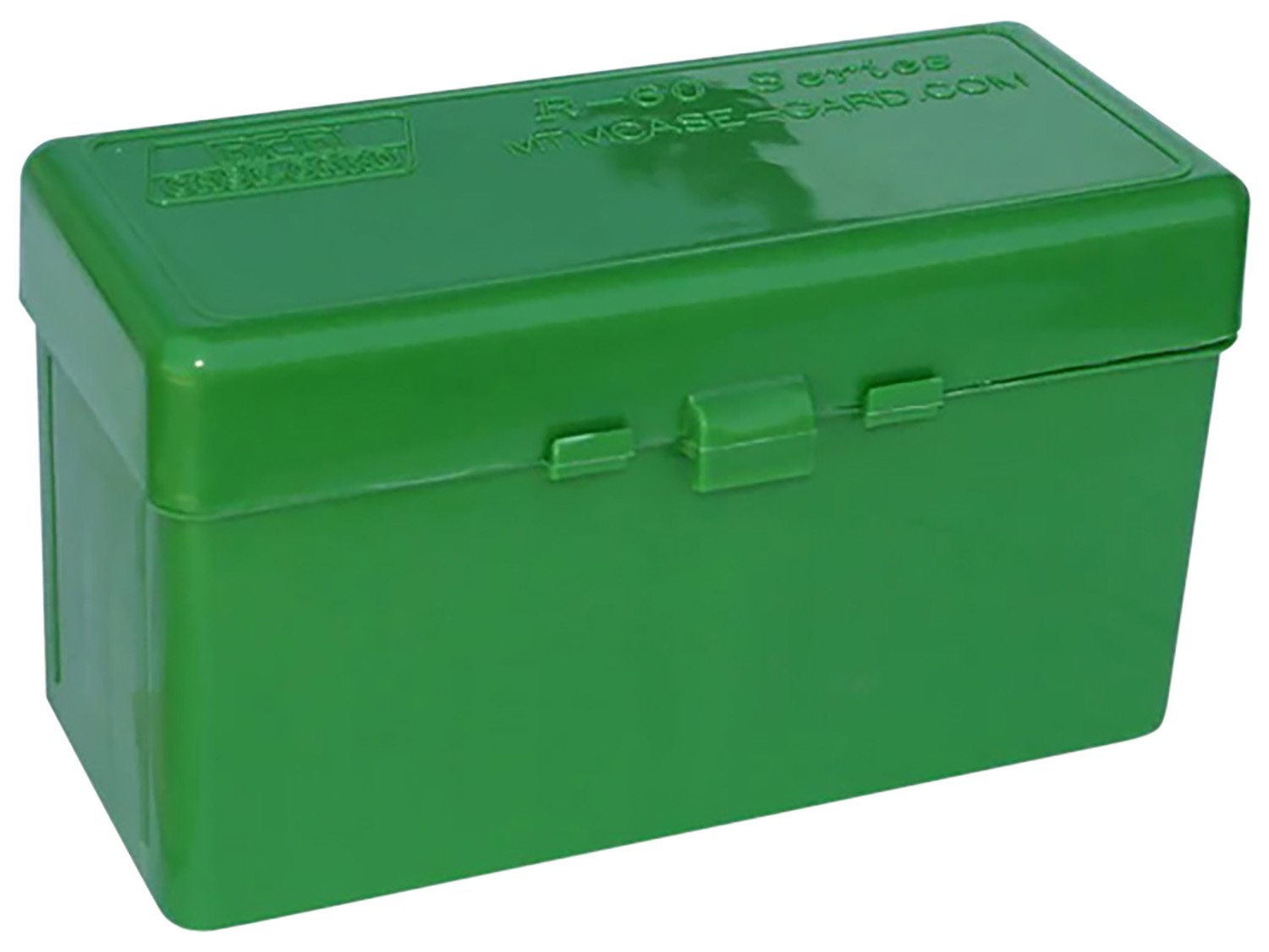 MTM Case-Gard 60 Series 60 Round Ammo Box - Green - MTM Case-Gard - 220 Swift