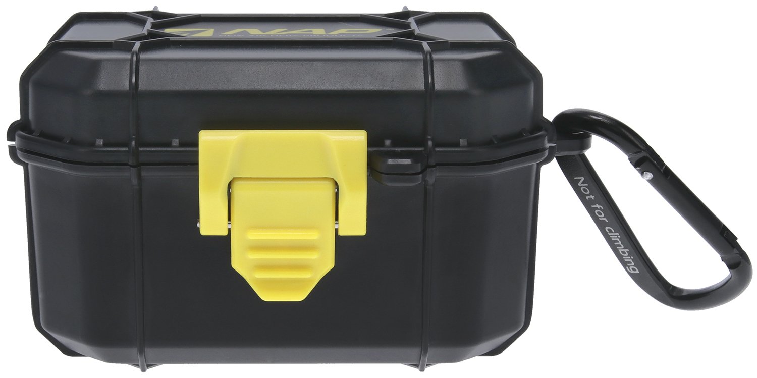 Buy NAP NAP-BHDCASE Broadhead Case Aluminum Black/Yellow Weather-Resistant online