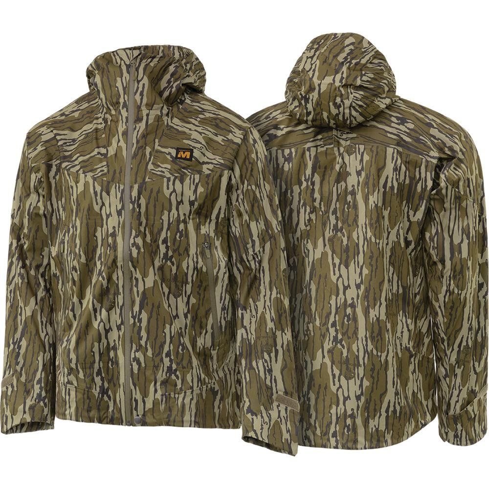 Muddy DV8 Cyclone 3L Rain Jacket Mossy Oak Bottomland M - GSM Outdoors